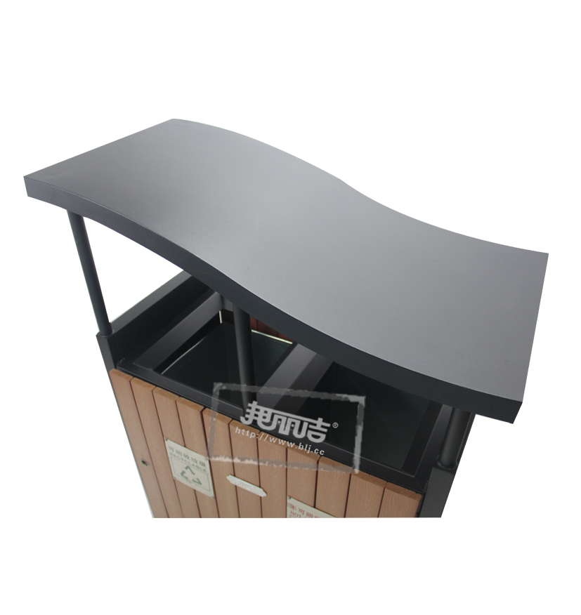 分类环保垃圾桶(塑木)